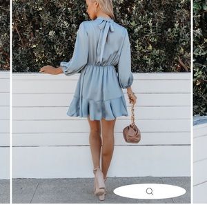 NWT Vici Call Me Angel Textured Satin Dress